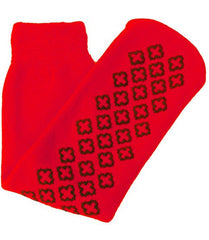 These Red Cast Socks Will Keep Your Feet Warm and Your Cast Protected